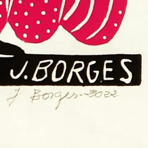 Xilogravura J. Borges: Rosa Maria (G)