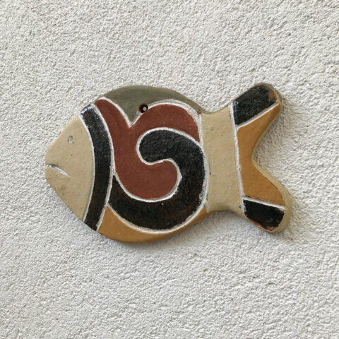 Peixe Cerâmica Indígena Kadiwéu – M2