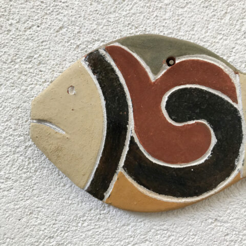 Peixe Cerâmica Indígena Kadiwéu – M2