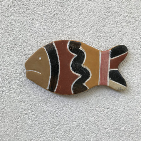 Peixe Cerâmica Indígena Kadiwéu – M3