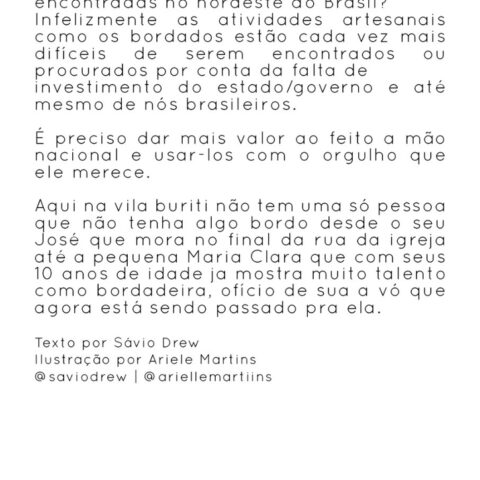 Print Casa Bordada Vila Buriti – Arielle Martins