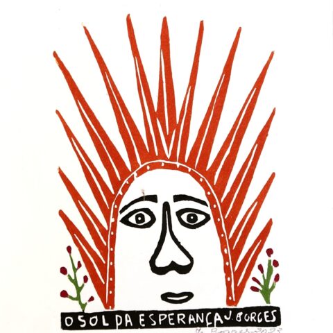 Xilogravura J. Borges: O Sol da Esperança (M)