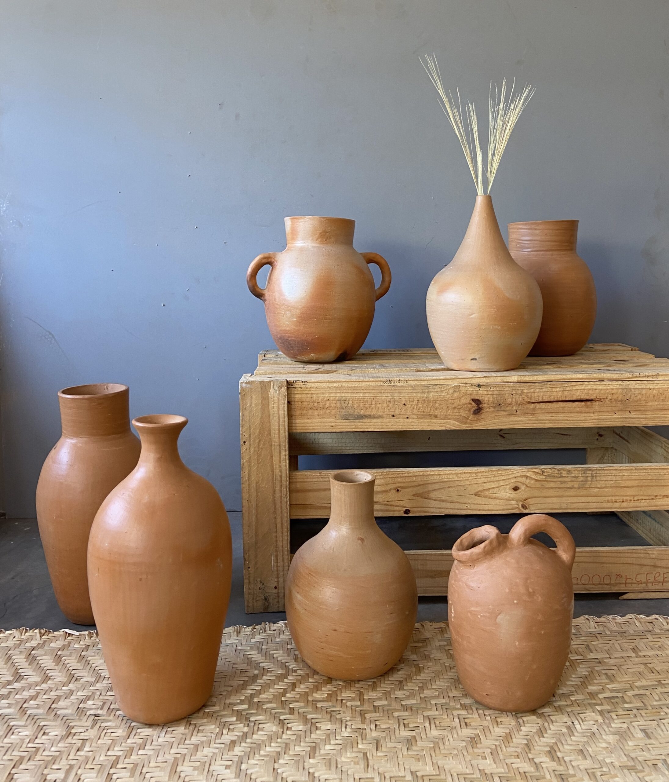 Vaso Cerâmica Cone - Imaterial Artesanato Brasileiro