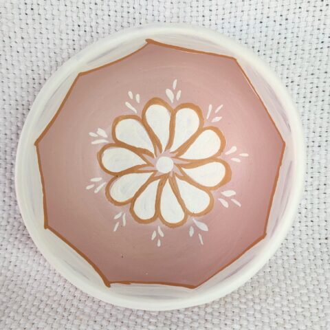 Tigelinha de Cerâmica Jequitinhonha P – Rosa