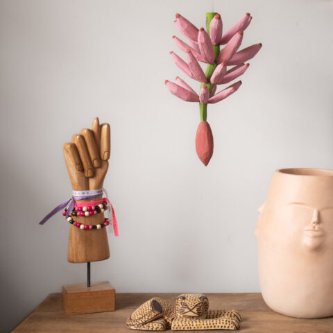 Cacho de Banana Caiçara: Rosa (P)