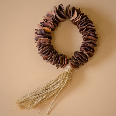 Colar Decorativo Mesa Sementes