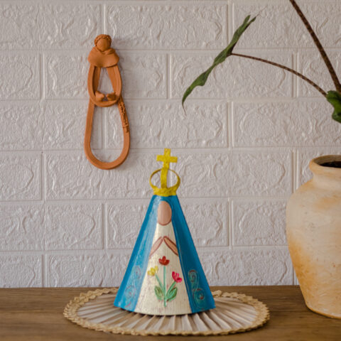 Figura de Barro São Francisco