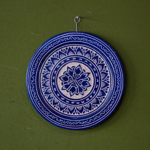 Mandala de Pedra Sabão (P) – Azul