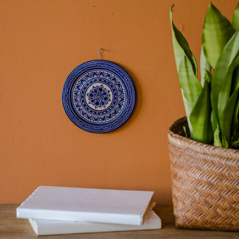 Mandala de Pedra Sabão (P) – Azul