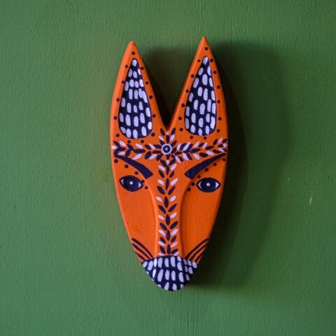 Máscara Zé Crente – Lobo Laranja