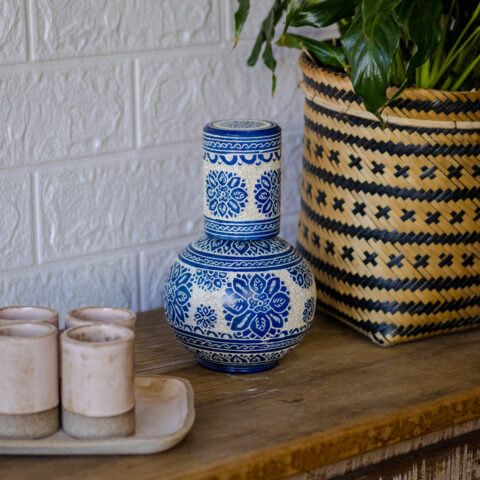 Moringa de Pedra Sabão – Azul