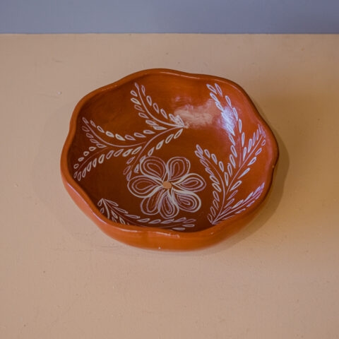 Prato Moranga de Cerâmica Jequitinhonha – Terracota