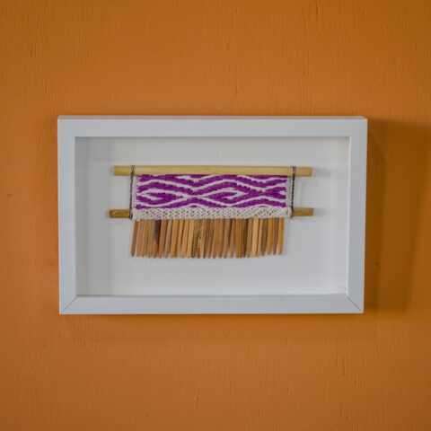 Quadro Pente Indígena Waiwai