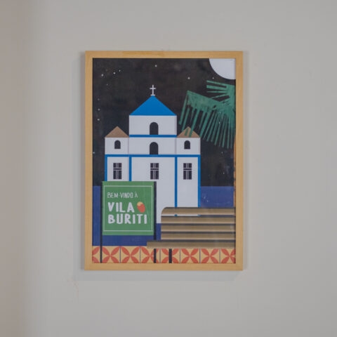 Quadro Print Praça da Vila Buriti – Arielle Martins