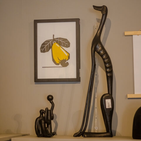 Quadro Xilogravura Manoel Rufino: Caju (P)