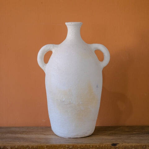 Vaso de Cerâmica Branco – G2