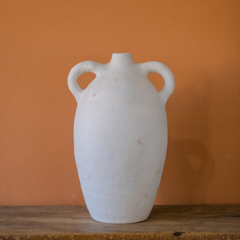 Vaso de Cerâmica Branco – G3
