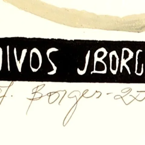 Xilogravura assinada por J. Borges: Encontro dos Noivos (M)