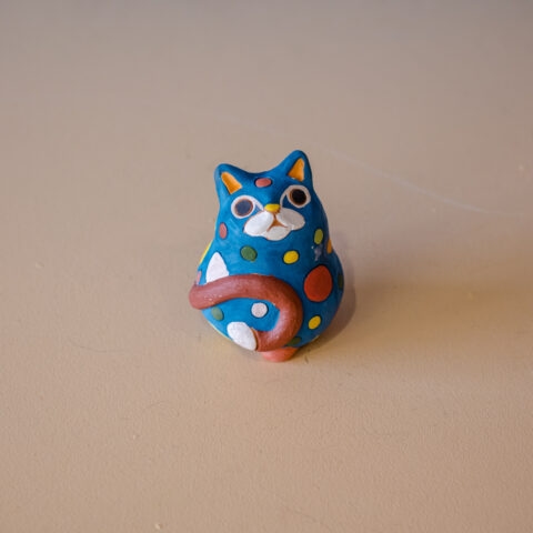 Escultura Gato de Cerâmica Jan Araújo – G3