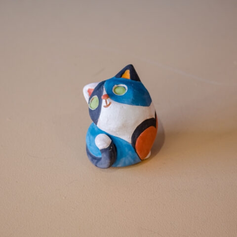 Escultura Gato de Cerâmica Jan Araújo – G5