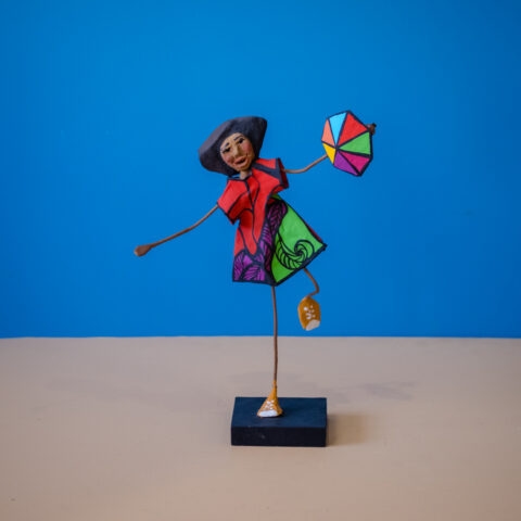 Escultura Papel Mache: Passista(G)
