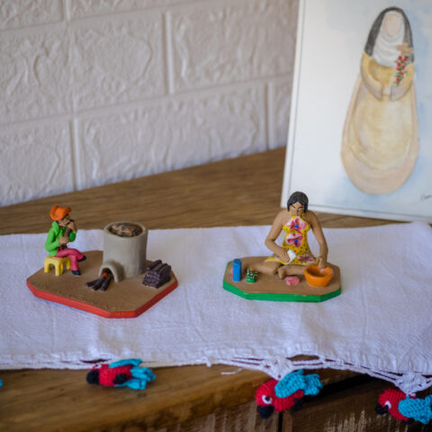 Miniatura Família Vitalino – Pífano