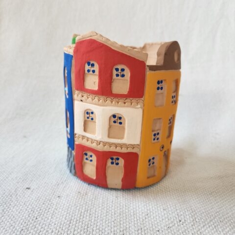 Cachepo de Cerâmica Casinhas Açorianas P