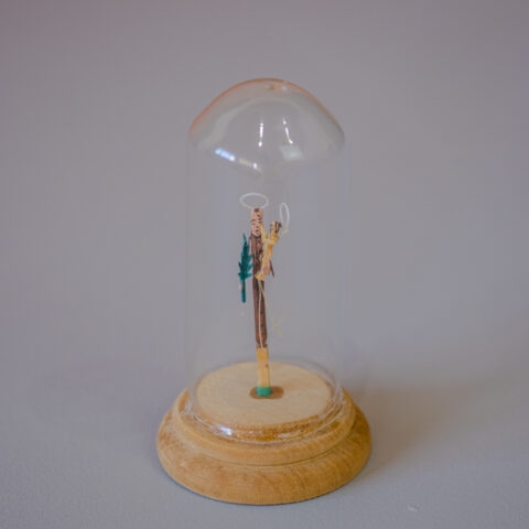 Escultura Palito de Fósforo São Cristóvão