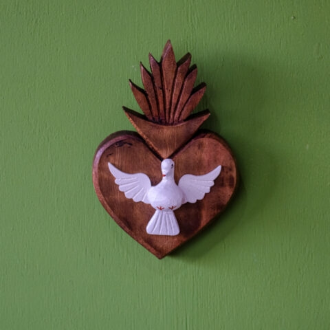 Espirito Santo Coração Madeira