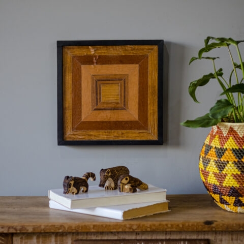 Quadro Marchetaria Geométrica – Plenitude