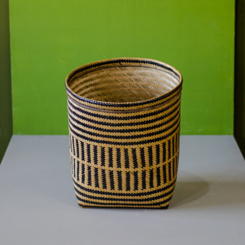 Cesto de Palha Urutu (G) – Preto