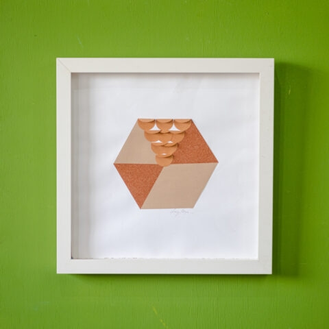 Quadro Design Papel – Terra 1