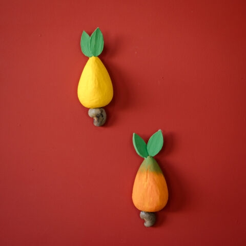 Caju de Parede Laranja