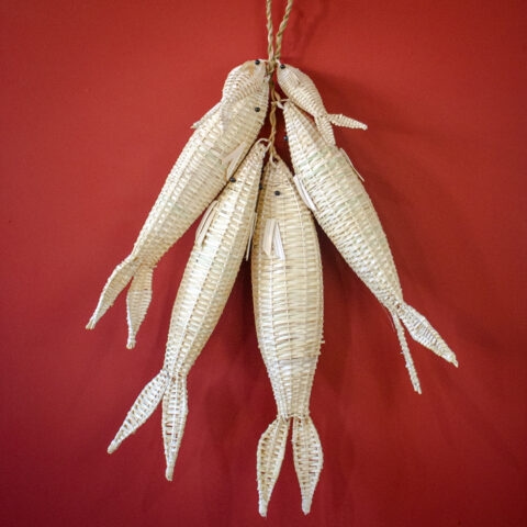 Fieira de Peixe de Palha de Carnaúba