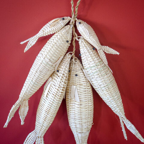 Fieira de Peixe de Palha de Carnaúba