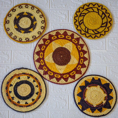 Mandala de Palha de Tucumã (P) – A4