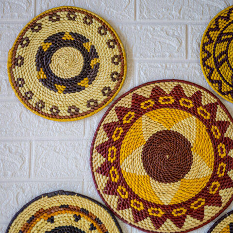 Mandala de Palha de Tucumã (P) – A5