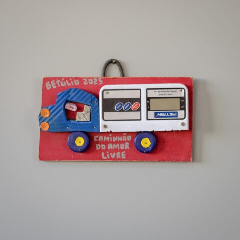 Quadro Getúlio Damadio: Caminhão do Amor Livre