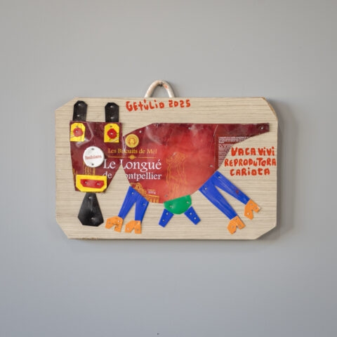 Quadro Getúlio Damadio: Vaca Vivi Reprodutora Carioca