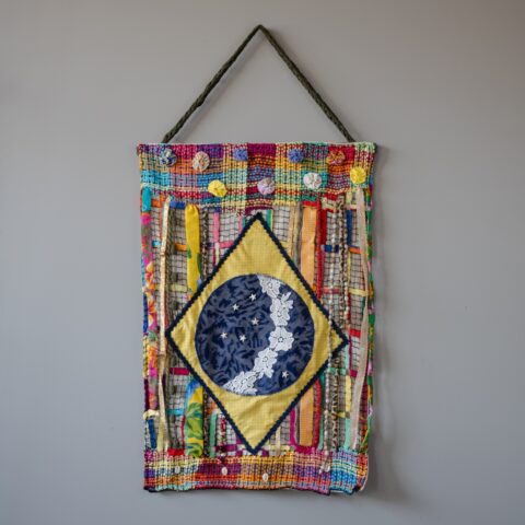 Flâmula de Tecido Bandeira do Brasil (G1)