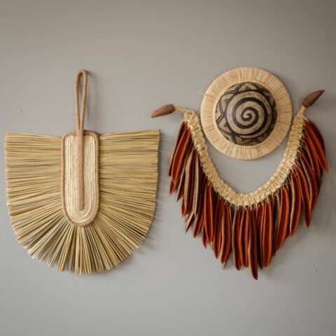 Colar Decorativo Sementes Ipe – Vermelho