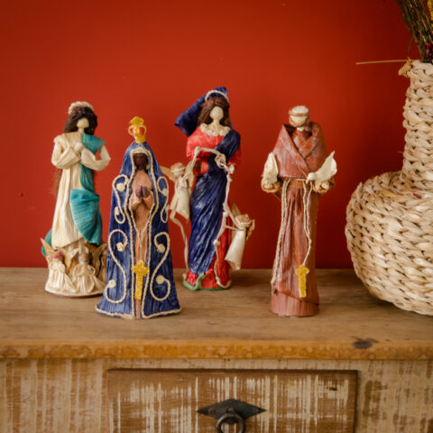 Escultura em palha de milho – São Francisco