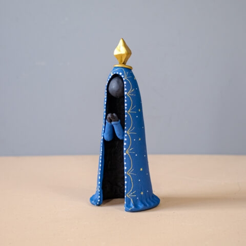 Escultura Nossa Senhora Aparecida de Cerâmica Leonildo