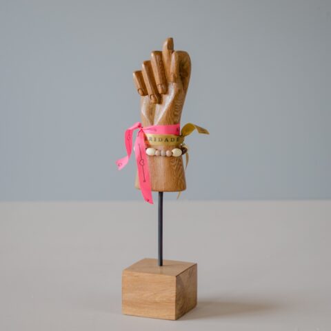 Figa em Madeira Clara (P) – Rosa