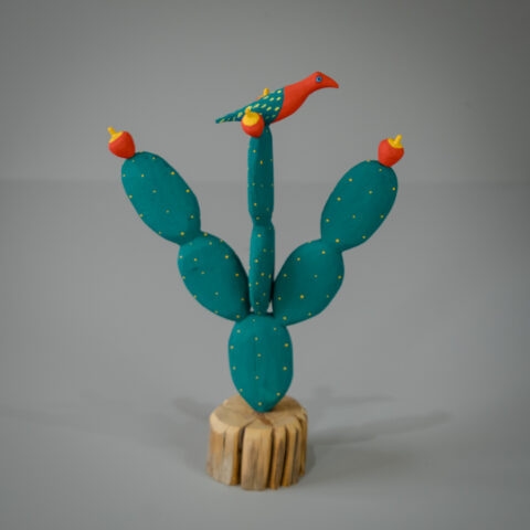 Mandacaru com Passarinhos Genauro Ilha do Ferro