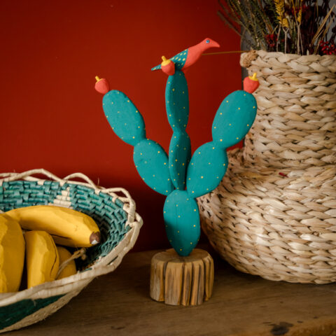 Mandacaru com Passarinhos Genauro Ilha do Ferro