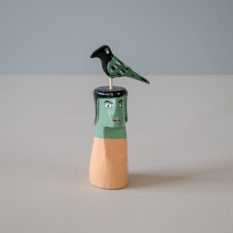 Mini Tótem Ilha do Ferro Bege – Cícero Alves