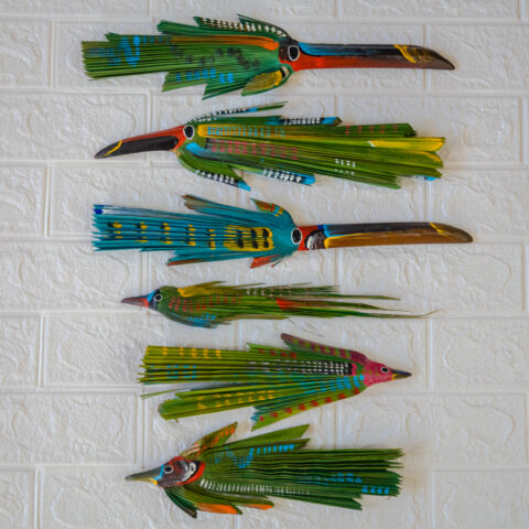 Pássaro Folha de Palmeira – P2