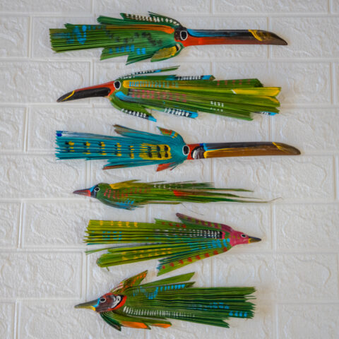 Pássaro Folha de Palmeira – P4