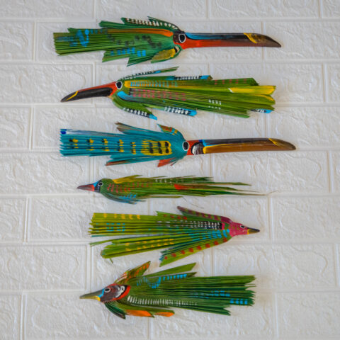 Pássaro Folha de Palmeira – P6